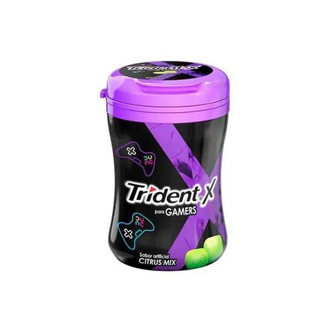 TRIDENT GUM 35PCS BOTTLE - CITRUS MIX - Kurt Supermarket