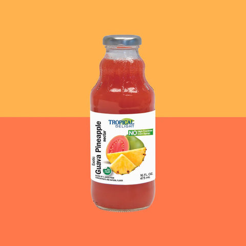 TROPICAL DELIGHT JUICE 16OZ - GUAVA PINEAPPLE - Kurt Supermarket