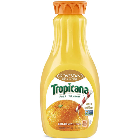 TROPICANA ORANGE JUICE 52 OZ - LOTS OF PULP - Kurt Supermarket