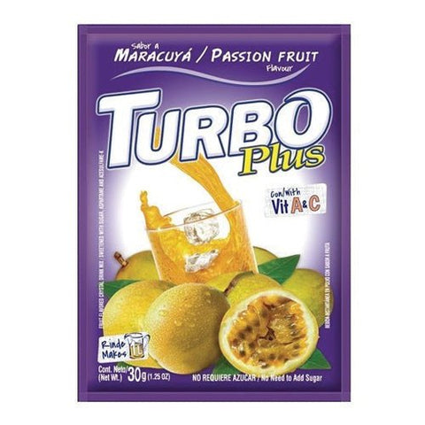 TURBO DRINK MIX 30G - PASSION FRUIT - Kurt Supermarket