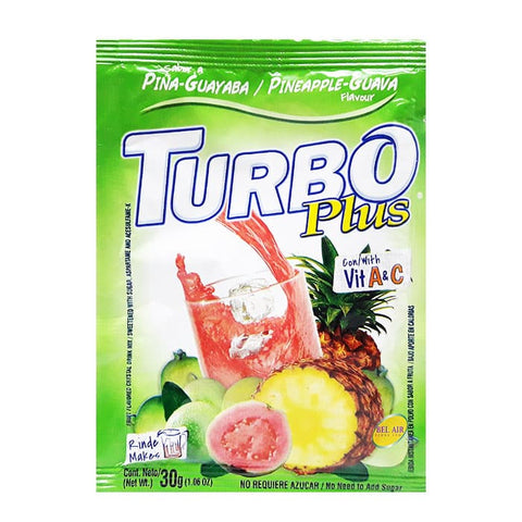 TURBO DRINK MIX 30G - PINEAPPLE GUAVA - Kurt Supermarket