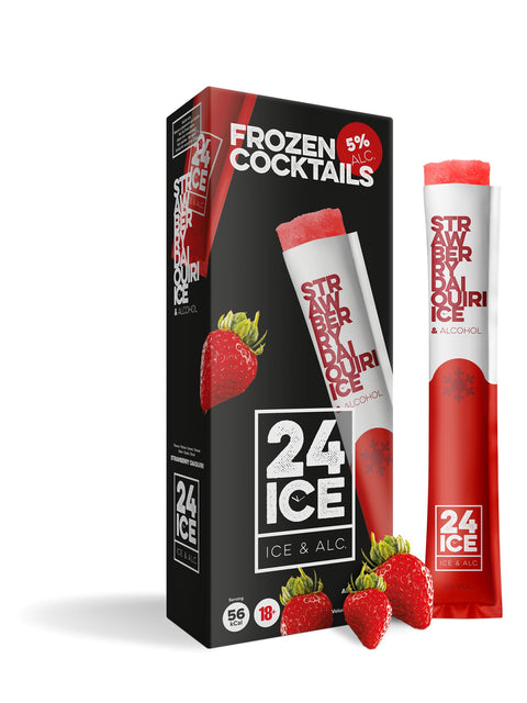 24 ICE FROZEN COCKTAILS 5PCS - STRAWBERRY DAIOUIRI - Uplift Things