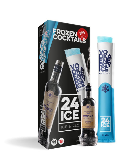 24 ICE FROZEN COCKTAILS 5PCS - VODKA ENERGY - Uplift Things