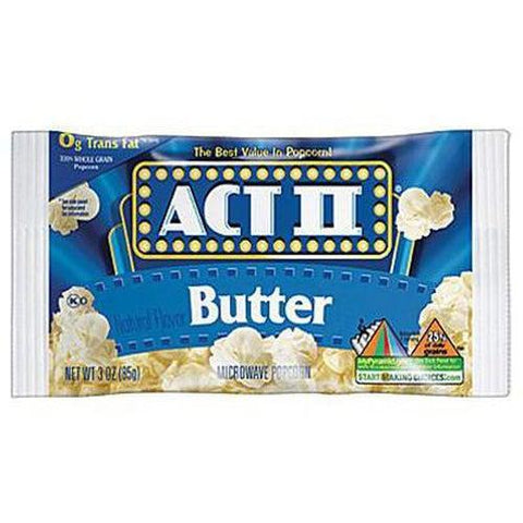 ACT II POPCORN 78G - BUTTER - Uplift Things
