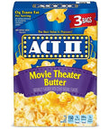 ACT II POPCORN 8.25OZ (3PK) - MOVIE THEATRE BUTTER - Uplift Things