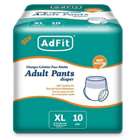 ADFIT ADULT PULLUPS PANTS XL 10PCS - Kurt Supermarket