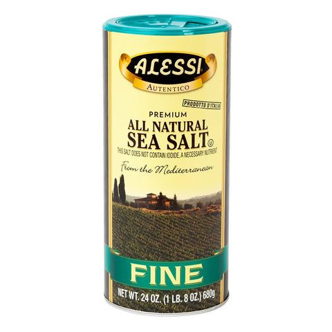 ALESSI SEA SALT 24 OZ - FINE - Uplift Things