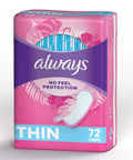 ALWAYS DAILY PANTILINERS 72PCS - UNSCENTED - Uplift Things