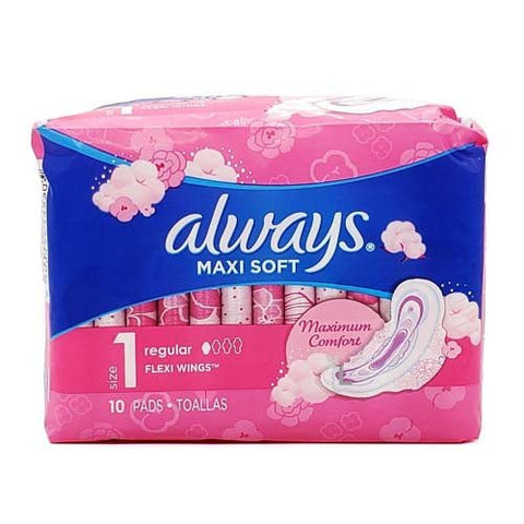 ALWAYS MAXI SOFT 10PADS - Uplift Things