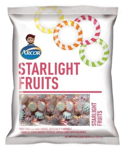 ARCOR CANDY 8 OZ - STARLIGHT FRUITS - Uplift Things