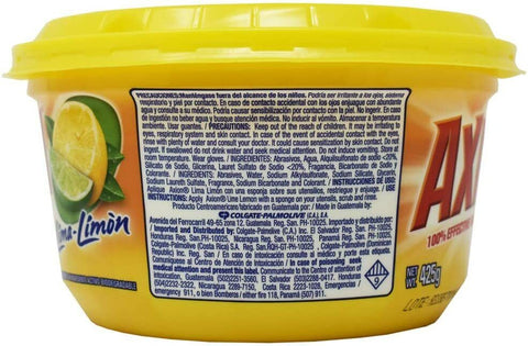 AXION DISHWASHING CREAM 425G - LIME LEMON - Uplift Things