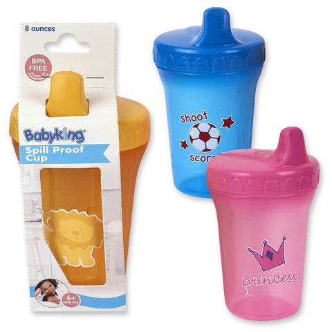 BABY KING SPILL PROOF CUP 8 OZ - Kurt Supermarket