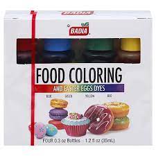 BADIA FOOD COLOUR 4PCS - Uplift Things