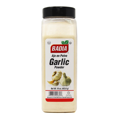 BADIA GARLIC POWDER 16 OZ - Uplift Things