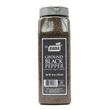 BADIA GROUND BLACK PEPPER 16OZ - Uplift Things