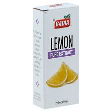 BADIA LEMON EXTRACT 2 OZ - Uplift Things