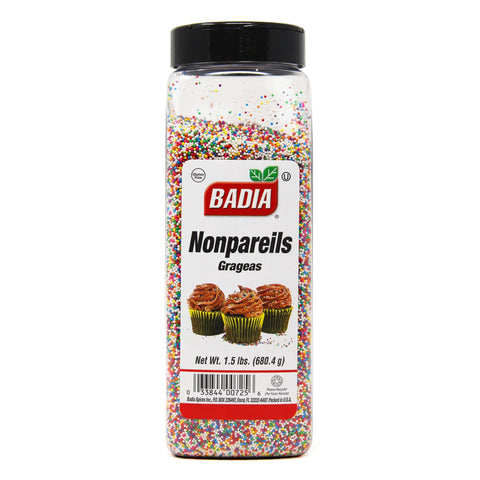 BADIA NONPAREILS 1.5LB - Uplift Things