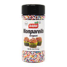 BADIA NONPAREILS 4OZ - Uplift Things