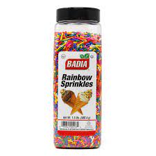 BADIA RAINBOW SPRINKLES 1.5LB - Uplift Things