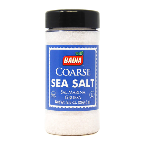 BADIA SEA SALT COARSE 9.5 OZ - Uplift Things