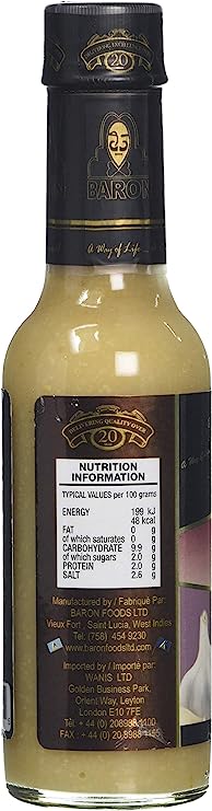 BARON GARLIC SAUCE 155G - Uplift Things