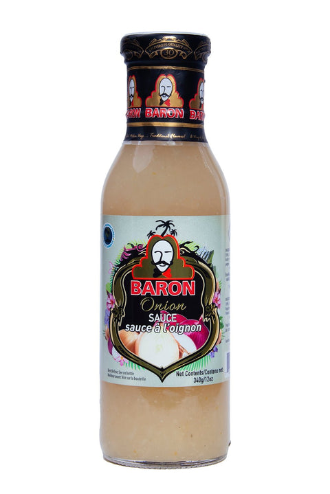 BARON ONION SAUCE 340G - Uplift Things