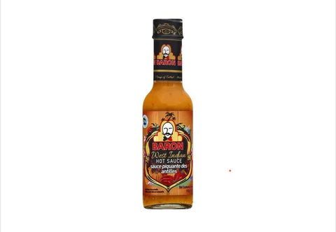 BARON WEST INDIAN HOT SAUCE 155G - Uplift Things