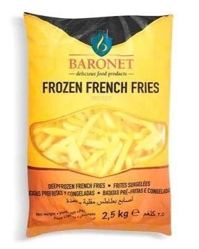 BARONET FROZEN FRENCH FRIES 2.5KG - Uplift Things