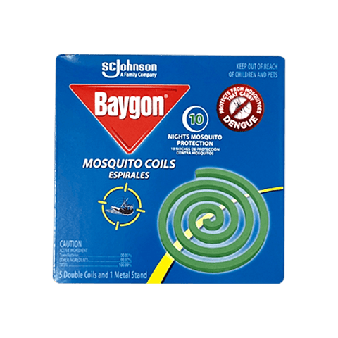 BAYGON MOSQUITO COIL 10PCS - Uplift Things