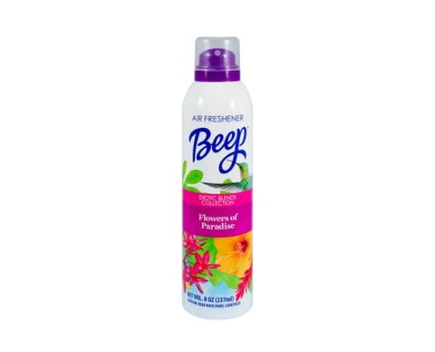 BEEP AIR FRESHENER FLOWERS OF PARADISE 8OZ - Uplift Things