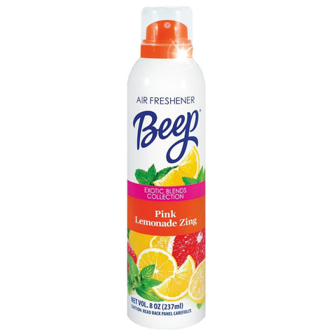 BEEP AIR FRESHENER PINK LEMONADE ZING 8OZ - Uplift Things