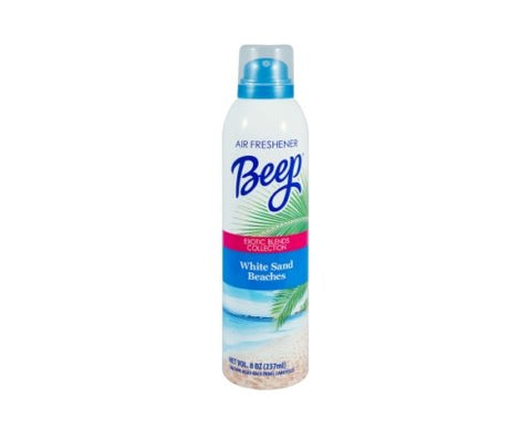 BEEP AIR FRESHENER WHITE SAND BEACHES 8OZ - Uplift Things