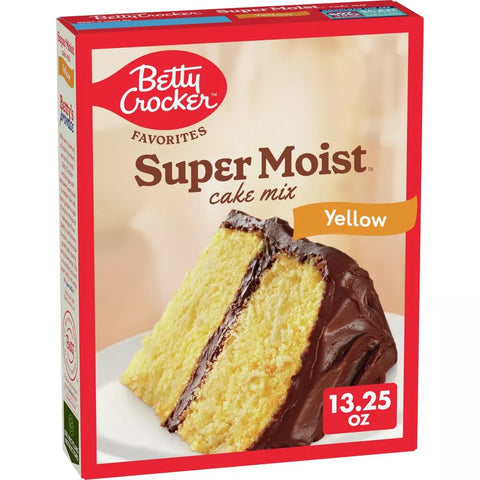 BETTY CROCKER BOX CAKE 13.25OZ - YELLOW - Uplift Things