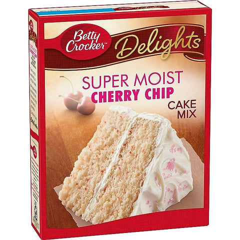 BETTY CROCKER BOX CAKE 15.25OZ - CHERRY CHIP - Uplift Things