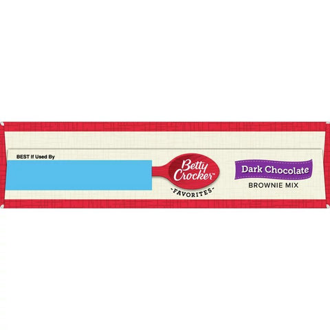 BETTY CROCKER BROWNIE 19.9 OZ - DARK CHOCOLATE - Uplift Things