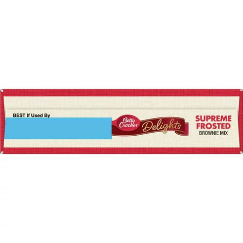 BETTY CROCKER BROWNIE MIX 19.1OZ - SUPREME FROSTED - Uplift Things