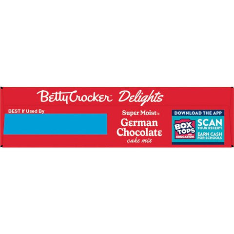 BETTY CROCKER CAKE MIX 13.25OZ - GERMAN CHOCOLATE - Kurt Supermarket