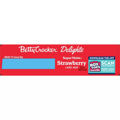 BETTY CROCKER CAKE MIX 13.25OZ - STRAWBERRY - Uplift Things