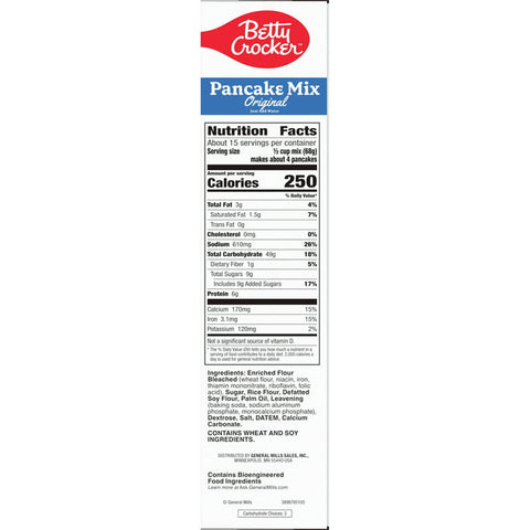 BETTY CROCKER PANCAKE 2LB - ORIGINAL - Uplift Things