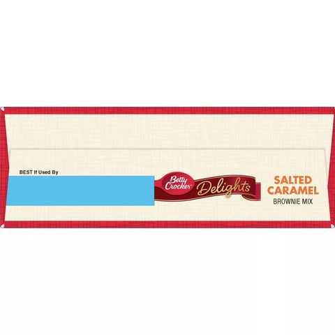 BETTY CROCKER SALTED CARAMEL BROWNIE MIX 18.4OZ - Uplift Things