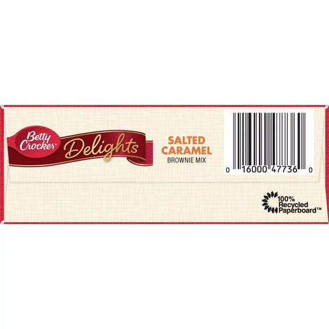 BETTY CROCKER SALTED CARAMEL BROWNIE MIX 18.4OZ - Uplift Things