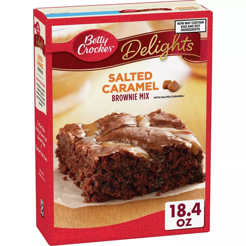 BETTY CROCKER SALTED CARAMEL BROWNIE MIX 18.4OZ - Uplift Things