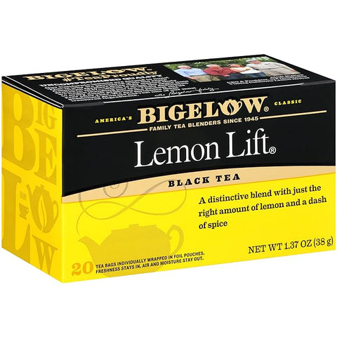 BIGELOW BLACK TEA 20 PCS - LEMON LIFT - Uplift Things