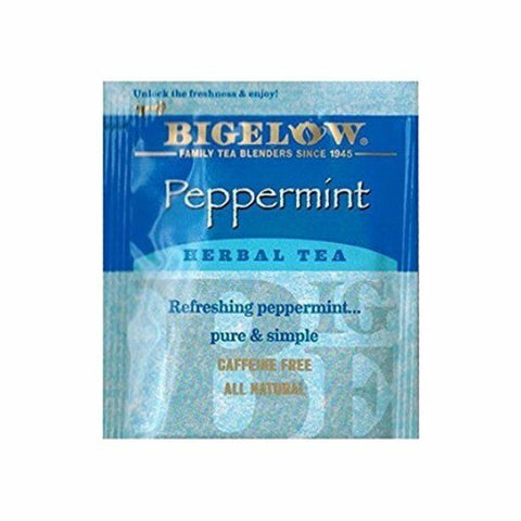 BIGELOW HERBAL TEA 1.09OZ - PEPPERMINT - Uplift Things