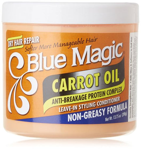 BLUE MAGIC LEAVE IN CONDITIONER 390G - CARROT OIL - Uplift Things