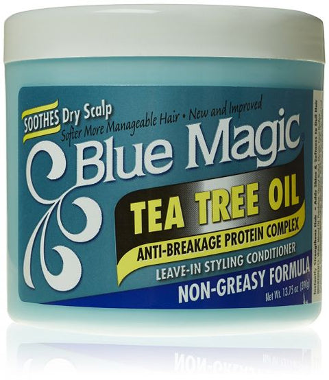 BLUE MAGIC LEAVE IN CONDITIONER 390G - TEA TREE OIL - Uplift Things