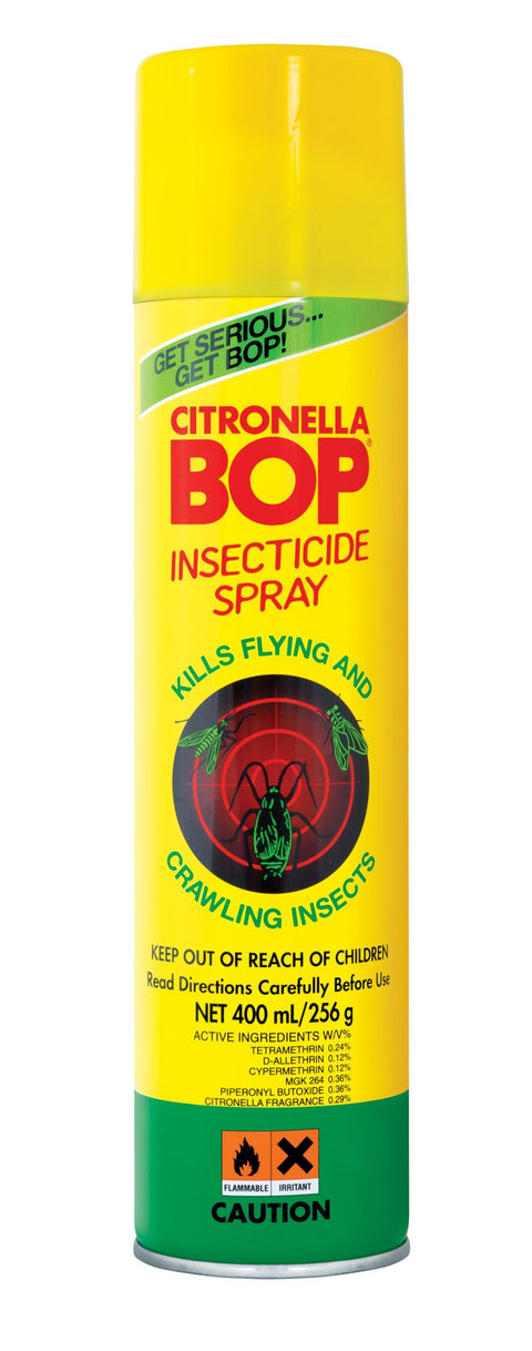 BOP INSECTICIDE SPRAY 400ML - CITRONELLA - Uplift Things