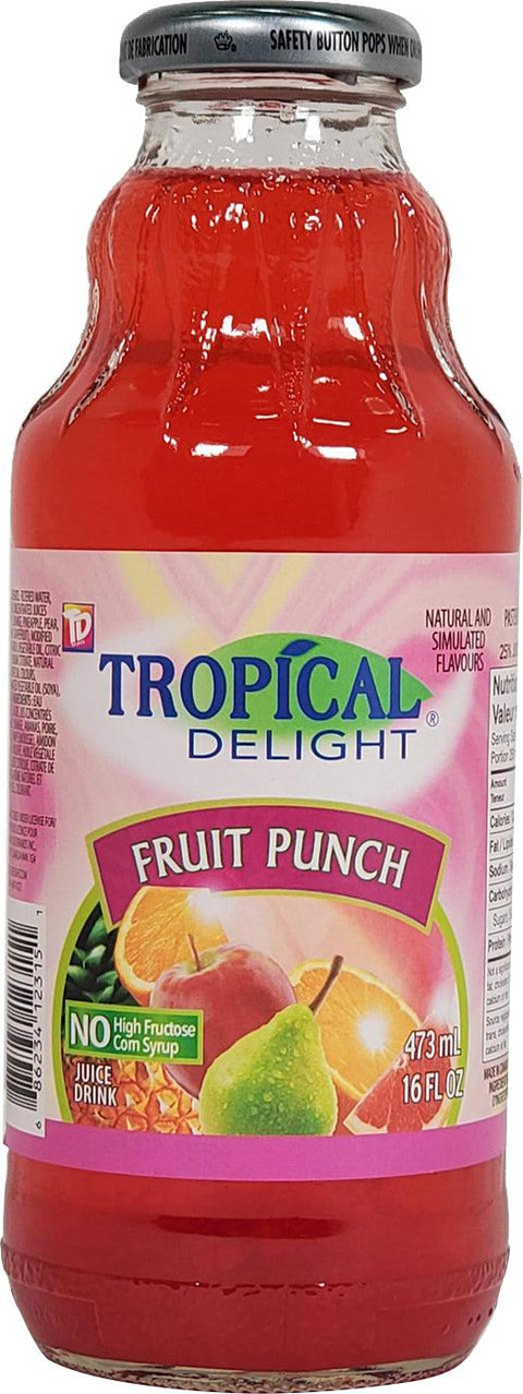 BOTTLE(S) TROPICAL DELIGHT 473ML - JUICE FRUIT - Uplift Things