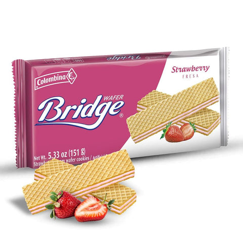 BRIDGE WAFER 5.33OZ - STRAWBERRY - Uplift Things