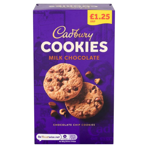 CADBURY CHOCO CHIP COOKIES 150G - MILK CHOCOLATE - Uplift Things